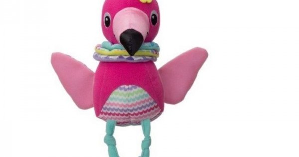 Infantino hug & tug musical flamingo top